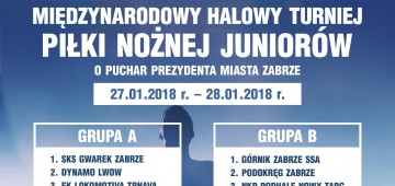 XXVI Międzynarodowy Halowy Turniej Piłki Nożnej Juniorów o Puchar Prezydent Miasta Zabrze